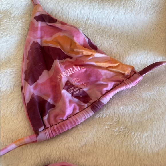 INAMORATA Women’s Pink Multi-Color Bikini - Picture 4 of 4